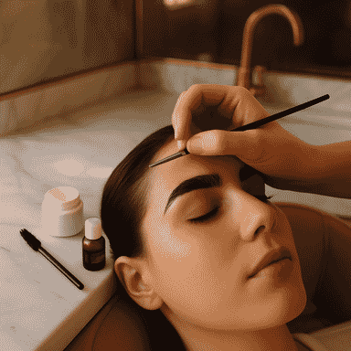 Brow Lamination + Tint